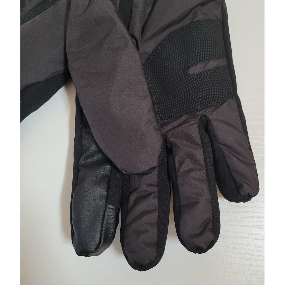 Isotoner Sleek Heat Mens Gloves Size L/XL Black NEW NWT Smart Dri 1411 - Picture 6 of 6